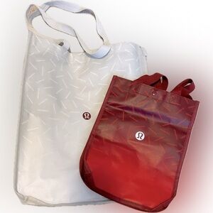 Lululemon Reusable Tote Bags (2)